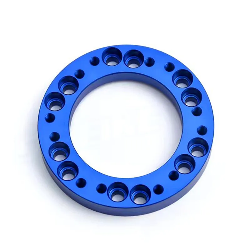 Universal Cars Accessories Steer Wheel Hole Adapter 13mm Aluminum Car Steering Wheel Hub Boss Kit Adapter Spacer