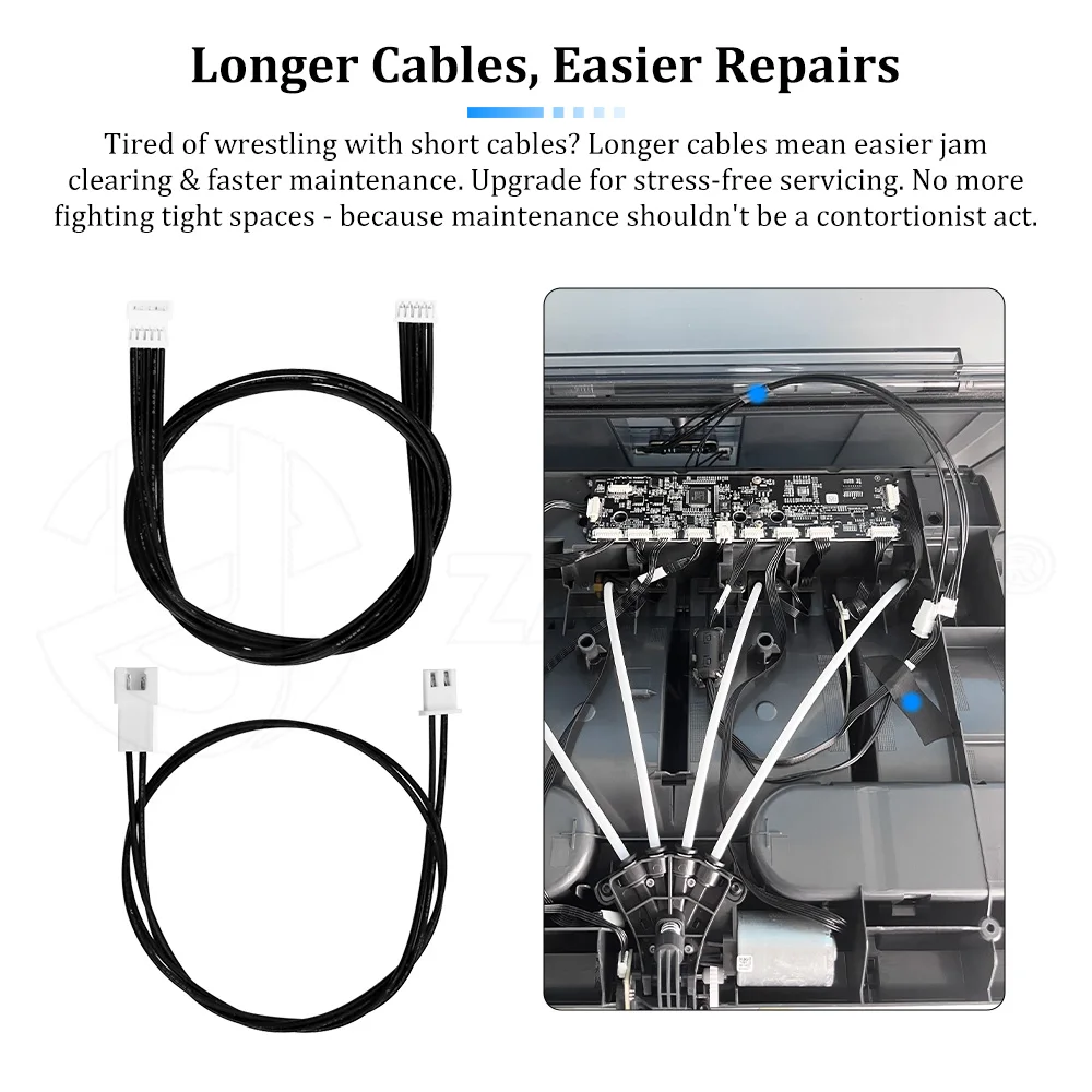 AMS Internal Extension Cable For Bambu Lab AMS Upgrades for 3D Printer Accessories