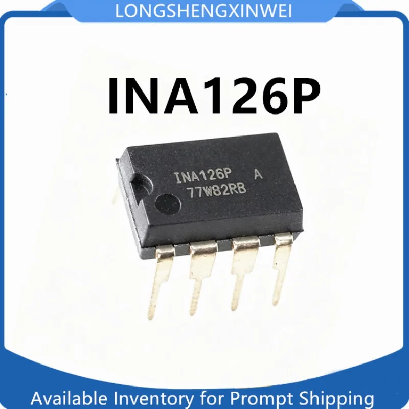 1PCS New INA126P DIP-8  Instrument Operational Amplifier Chip Original in Stock