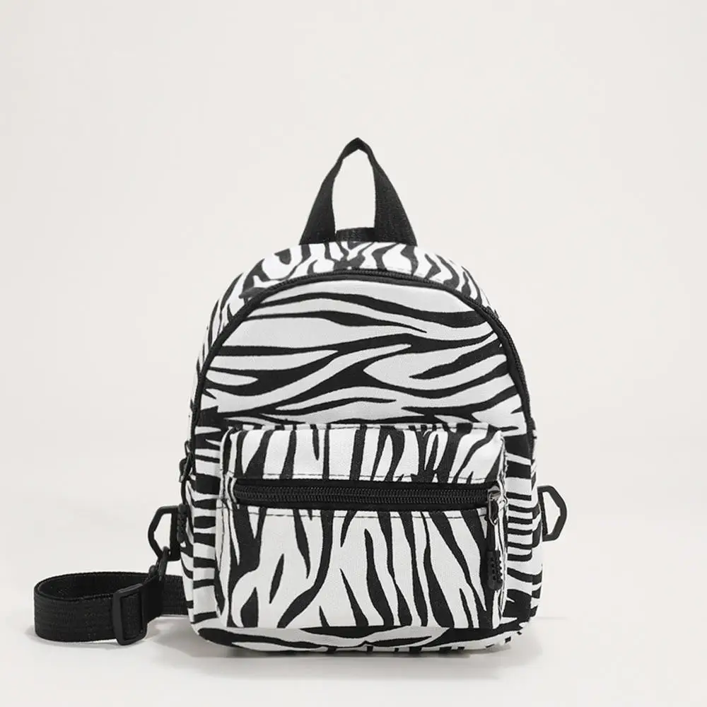 Mini mochila de nailon para mujer, bolso pequeño con estampado Animal, mochilas escolares para niñas adolescentes, novedad