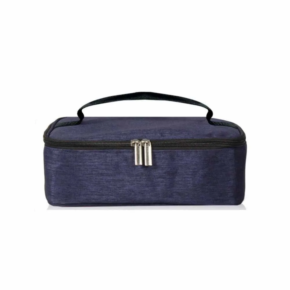 Large Capacity Portable Thermal Bag Oxford Cloth Reusable Lunch Bag Mini Thickened Insulated Cooler Bag Outdoor Picnic
