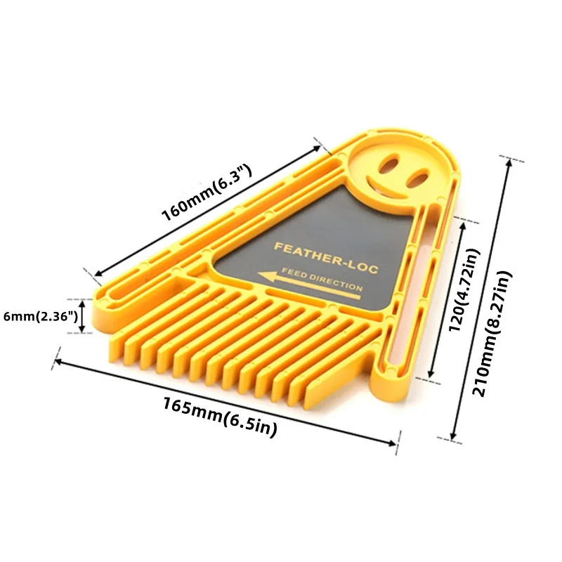Double Feather Board 2-Piece Adjustable Feather Board, Suitable For Table Saw Band Saw Fence Router Table And Table Saw Fence