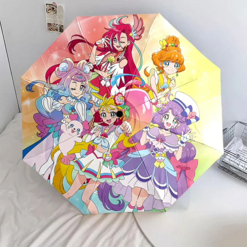 pretty-cure-main-characters-umbrella-pretty-cure-fan-team-umbrella-ideal-giftchl