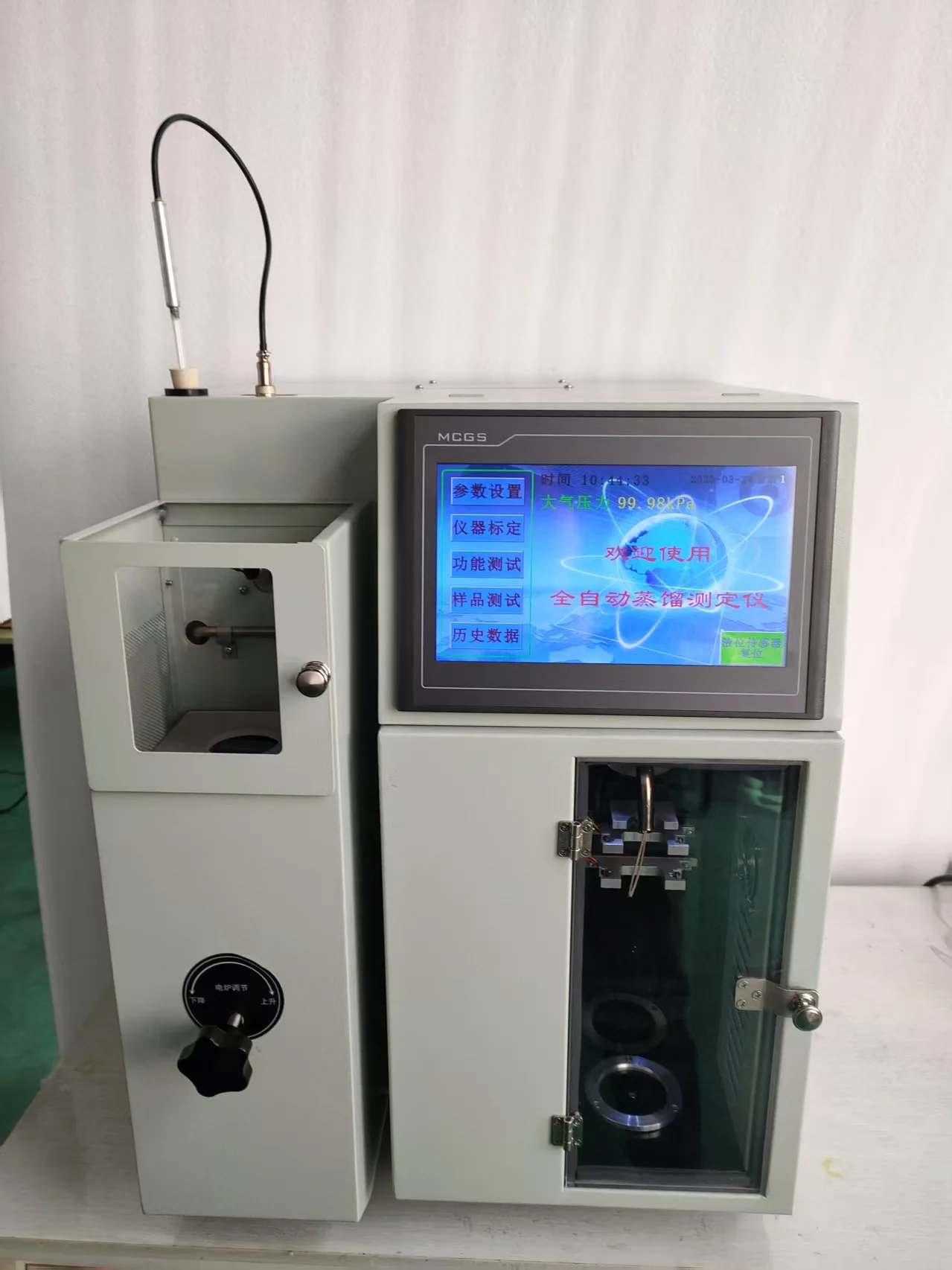 ASTM D2892 D5236 Fully Automatic Crude Oil Distillation Range Tester