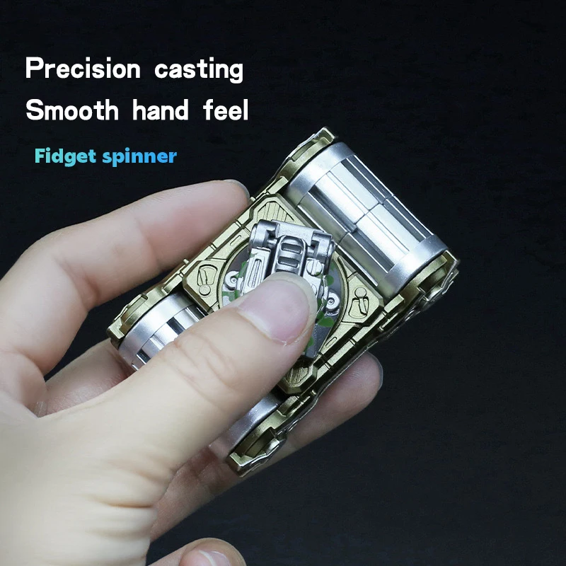 Plastic Tank Fidget Spinner Handheld EDC Stress Relief Anxiety Toy for Adults And Kids Gift Anti-Stress Fidget Spinner