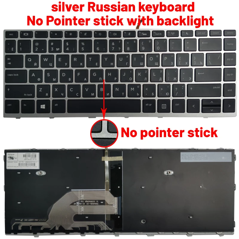 NEW for HP Probook 640 G4 645 G4  645 G5 430 G5 440 G5 445 G5 Russian/US/French/Spanish/Latin/Brazil laptop keyboard