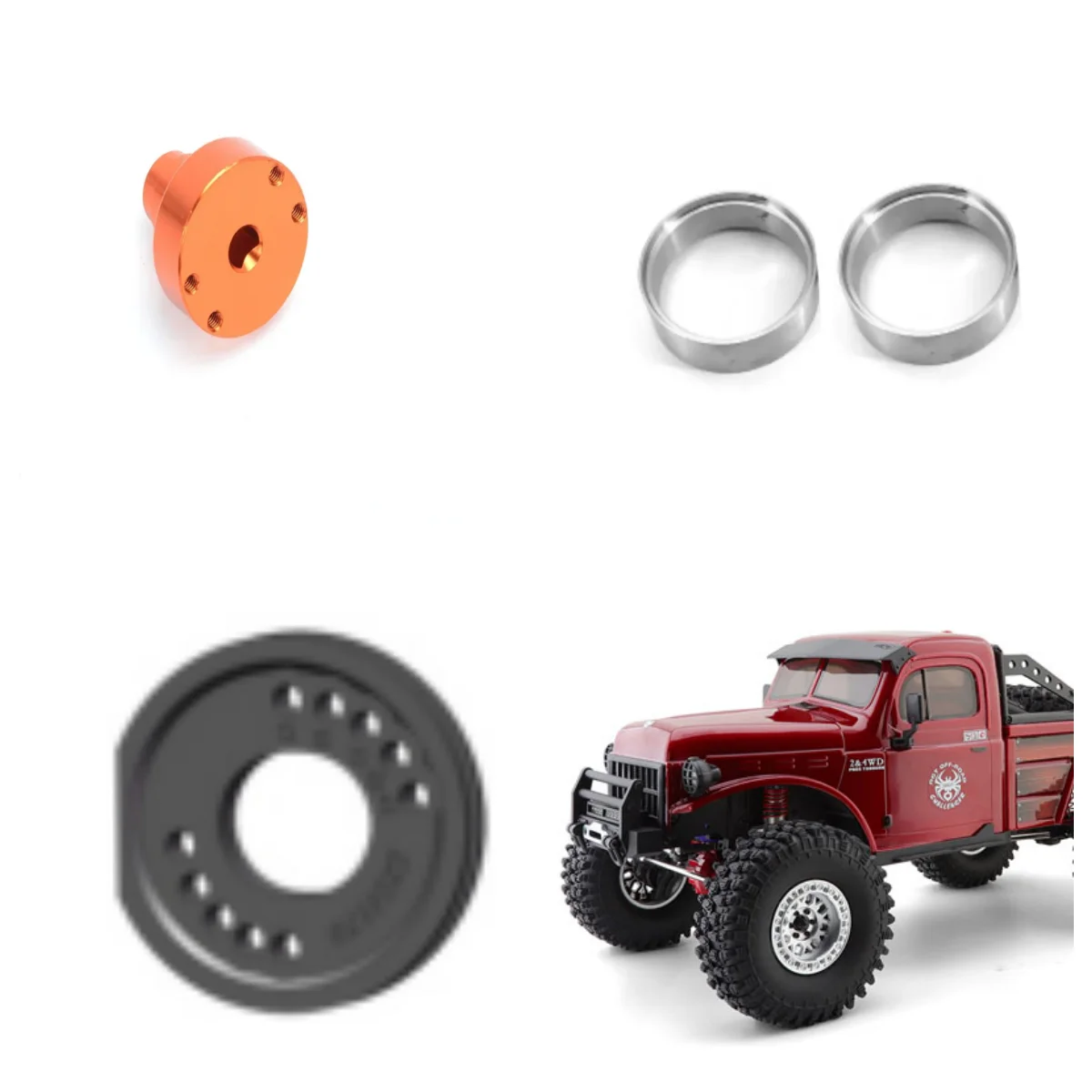 RGT Spare Parts P860018 P860115 P860067 for EX86170/Pro 1/10 Realistic Crawler 4WD Real Hard-core R/C Off-road Vehicle Model Car