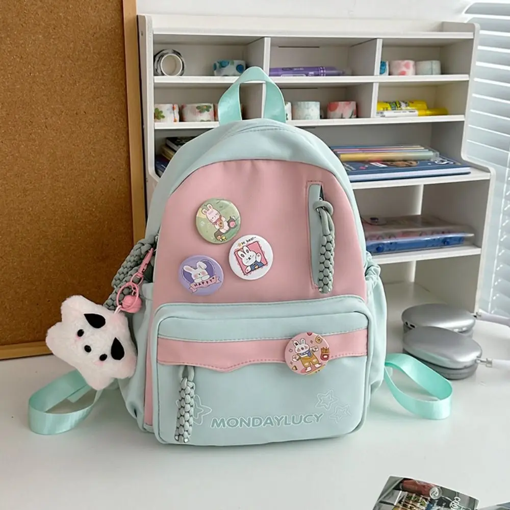 حقيبة ظهر جديدة على الطراز الياباني من النايلون ذات سعة كبيرة حقيبة مدرسية متعددة الوظائف للطلاب #1