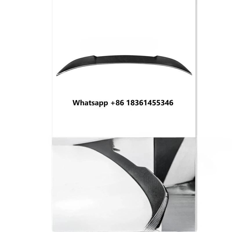 

For 6 Series F06 2012-2017 Premium V Style Real Carbon Rear Trunk Spoiler