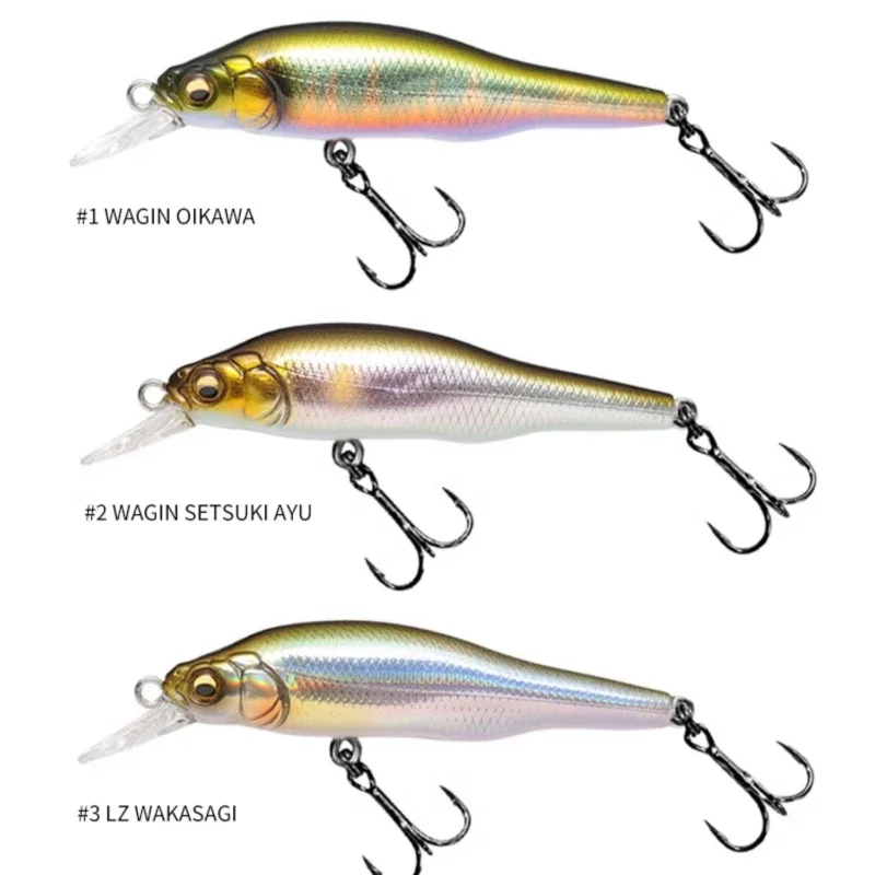 Japan MEGABASS Floating Water Mino X-80JR Far-cast Luya Bait Center of Gravity Transfer Seabass Hard Lure