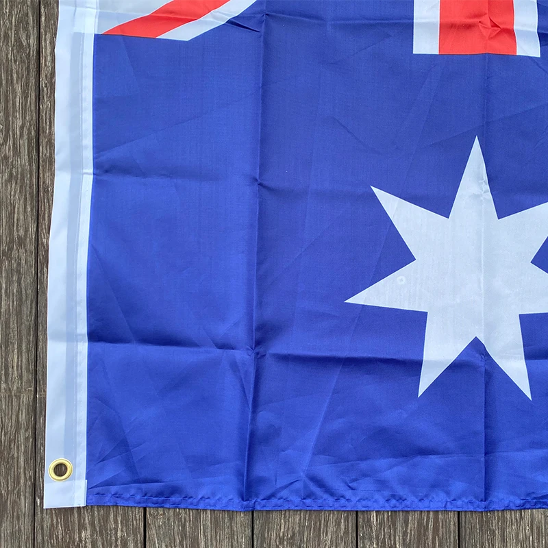 xvggdg  New 90x150cm Large Australia Flag Polyester the Aussie National Banner Home Decor