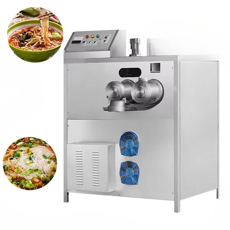 QDMECH Large Capacity Thai Rice Noodles Making Machine Grain Product Extruder with Motor Core Component