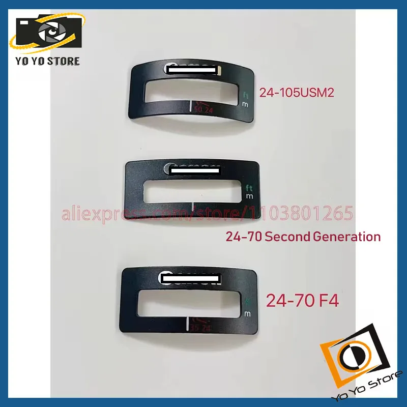 For Canon 24-70 II24 70 F4 24 105 Second-Generation Outer Frame Label Focusing Window Repair Parts