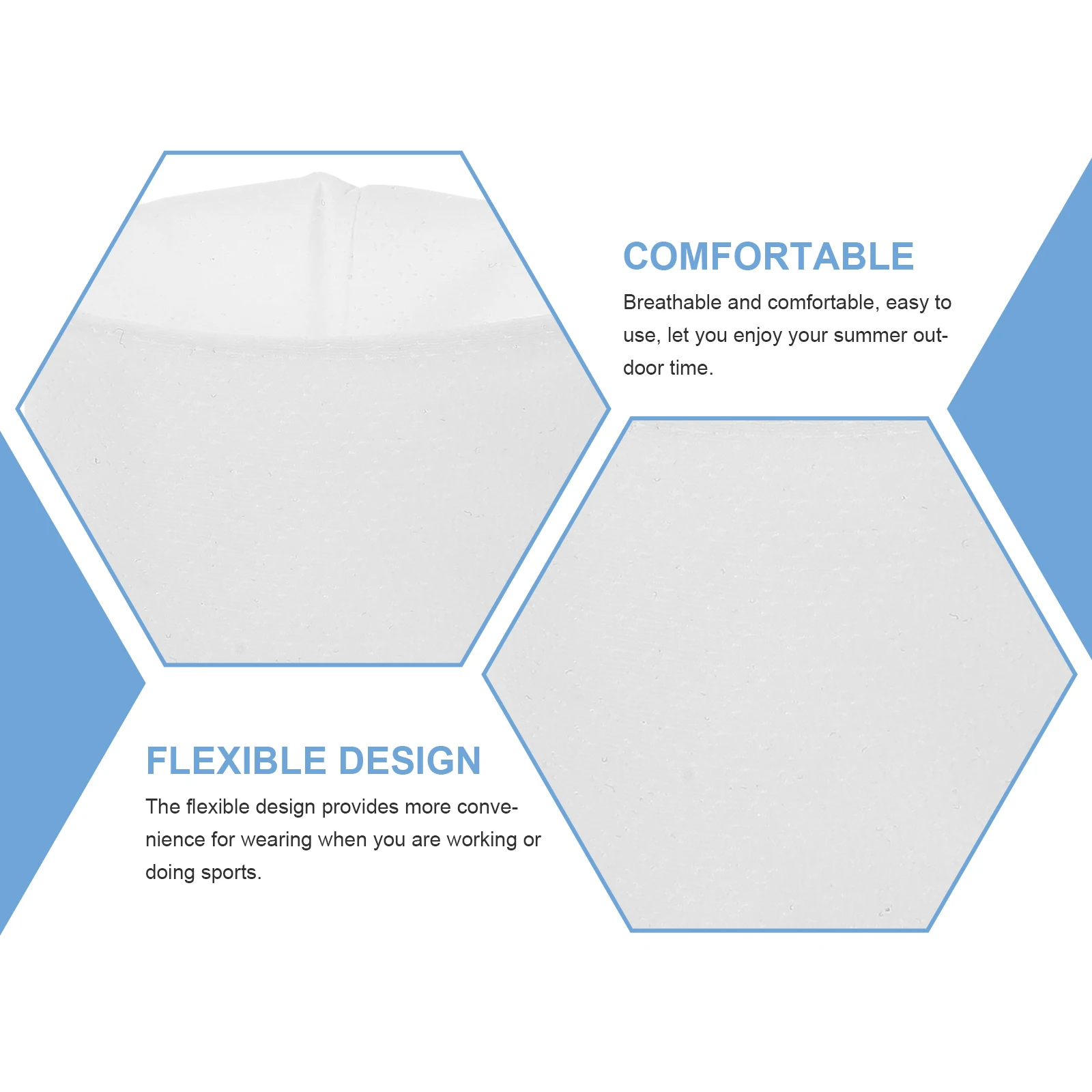 

1 Pair Summer Cooling Ice Silk Wrist Bands Elastic Breathable Sweat-Absorbent Lightweight Sleeves For Outdoor Sports Unisex