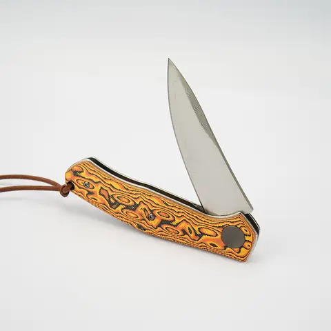 KS 4020 Damaskus Messer Tragbare Camping Taschenmesser für Männer Taktische Überleben Jagd Flipper Messer EDC Durchführung Werkzeug