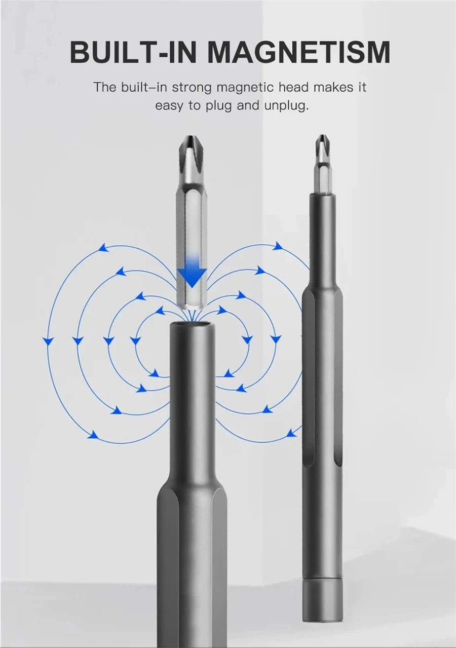 63-in-1-Präzisions-Schraubendreher-Set, Phillips-Torx, magnetischer Schraubendreher-Bit, professionelles Reparatur-Werkzeug-Set für iPhone-Uhr, Kamera – Detail 5