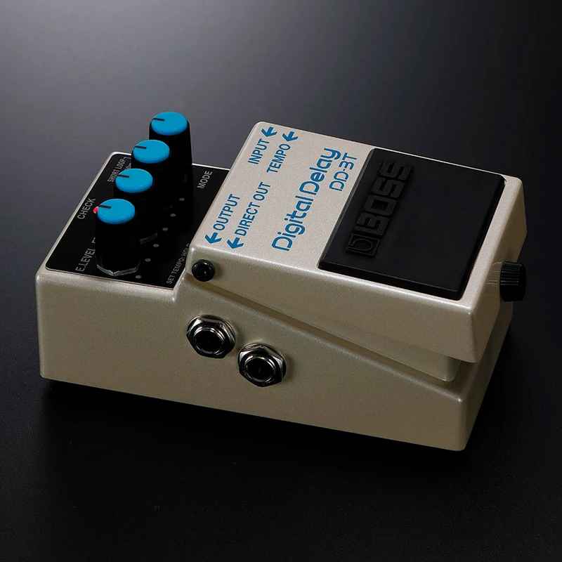 BossDD-3T Audio Digital Reverb Pedal with 8 Reverb Modes, Expression Pedal Input, with Picks, Polishing Cloth and Strings Winder