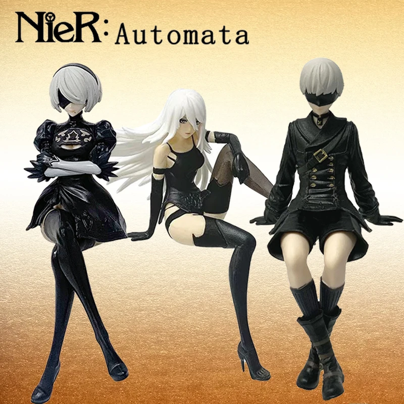 13-15CM NieR:Automata Yorha no 2 PVC tipo B no 9 tipo s anime figuras de ação coleção ornamento modelo brinquedo crianças presen