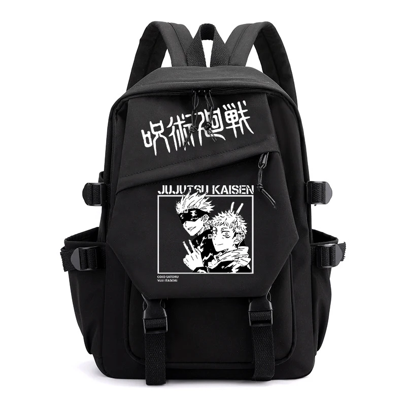 Jujutsu Kaisen Anime Print Mädchen Rucksack Grund-und Mittels chüler Freizeit Tasche Kinder zurück zur Schule Geschenk