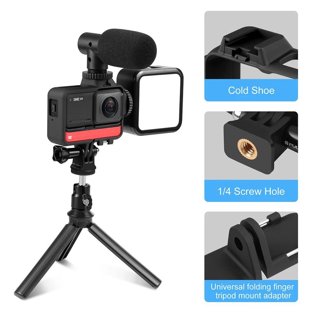 Camera Mount Frame Portable Professional 1/4inch Bracket Protector