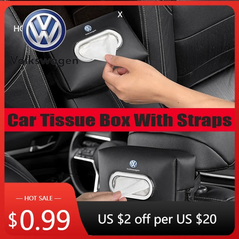 

Подстаканники, подлокотник на спинку автомобильного сиденья, сумка для хранения салфеток для Volkswagen Touran MK5 Passat MK7 MK4 Polo Golf Jetta Tiguan Beetle