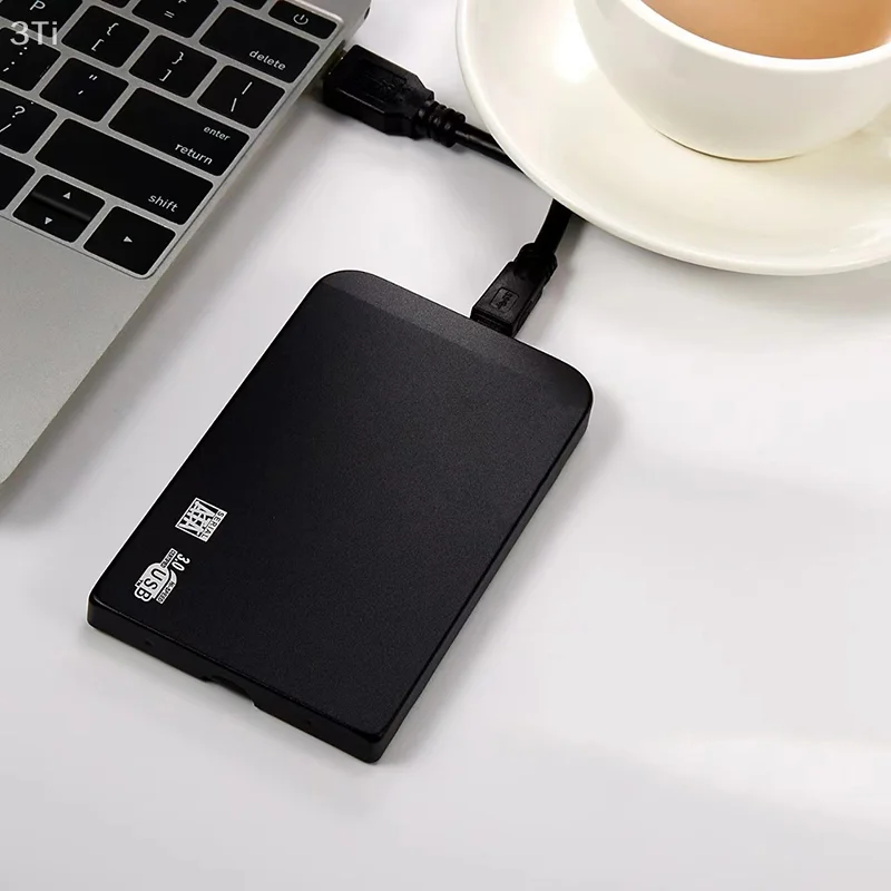 

USB 3.0 HDD External Hard Drive Enclosure, Plastic SATA Frame SSD, High-speed Transfer Supports Portable Hard Drives
