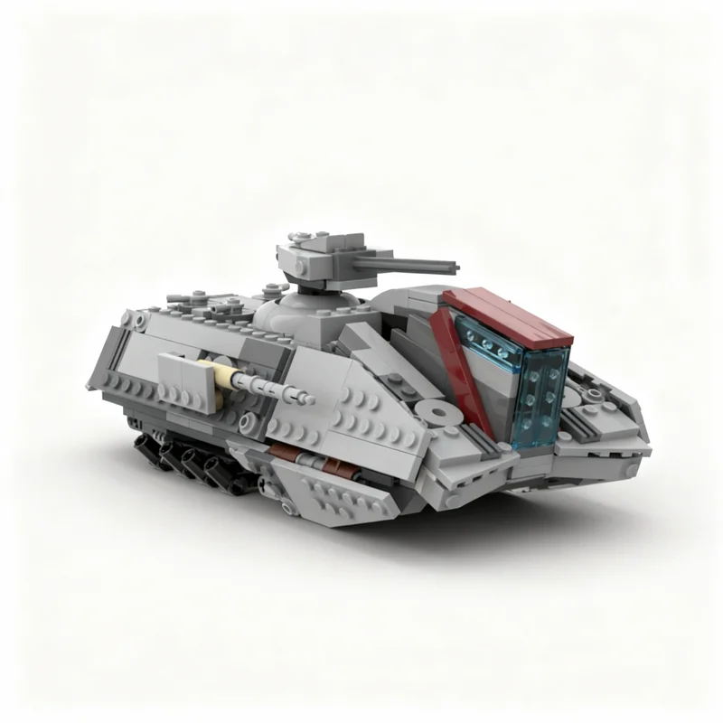 

502pcs MOC UT Unstable Terrain Artillery Transport Alternate Build Star Battle Model Building Blocks Architecture Toys Education