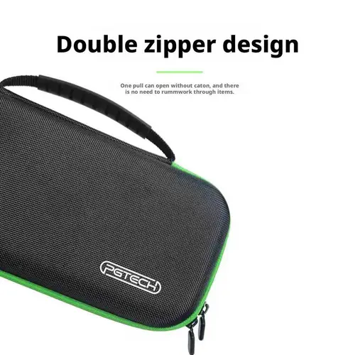 Imagen 2 del producto Estuche de transporte de carcasa dura para consola de juegos portátil Rog Xbox Ally X, bolsa protectora de almacenamiento, bolsa de transporte con cremallera gris