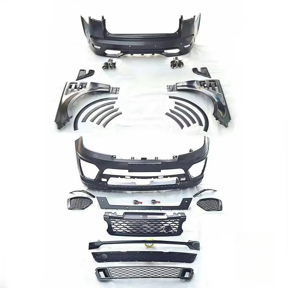 High Quality RR Range-rover Sport 2014-2017 PP Material Body Kits Car Bumper Auto Spare Parts Facelift