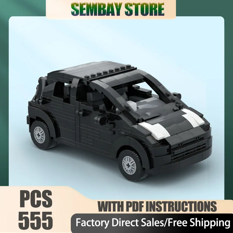 

Champion Speed Cars Moc Building Bricks Modular Citreon C1 Model Technology Blocks Christmas DIY Toy Construction Gifts