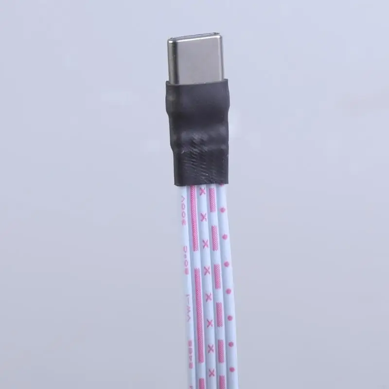 

Тип C к типу C Кабель Cable Силиконовый проводной проволоки поддерживает 2A Зарядку 480 Мбит / с. Кабель передачи данных для