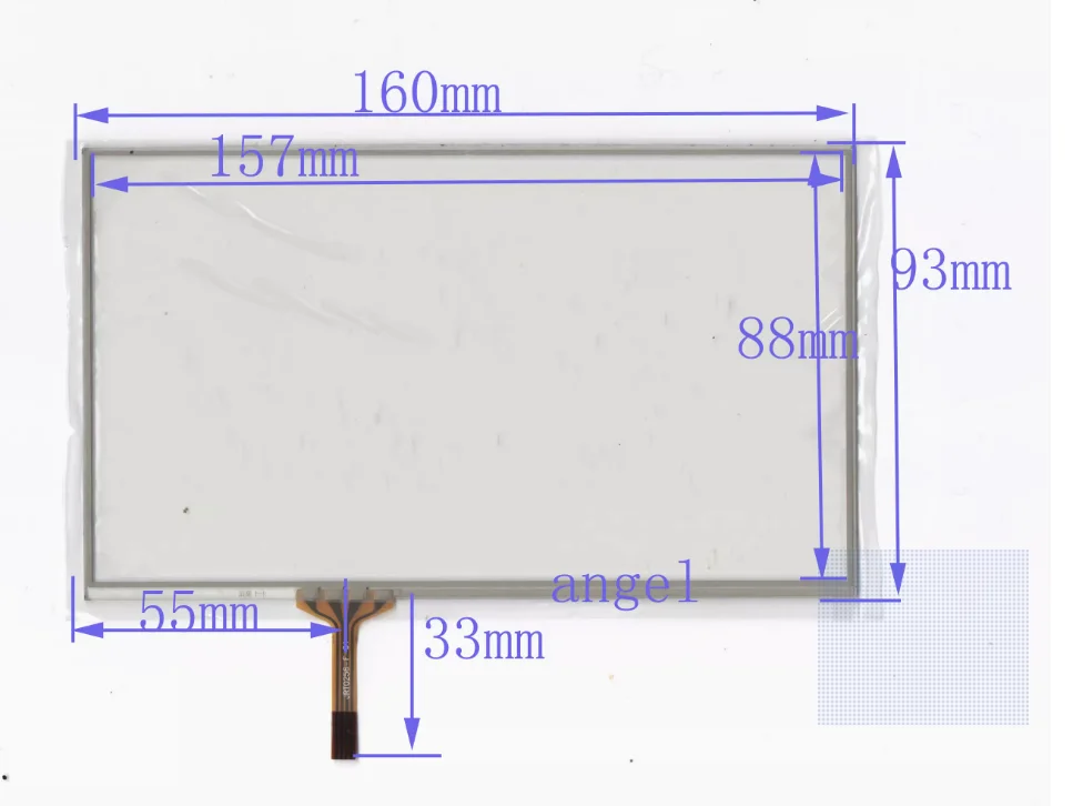 

Wanhong P300 external screen four wire resistive touch TW2128 substitute screen