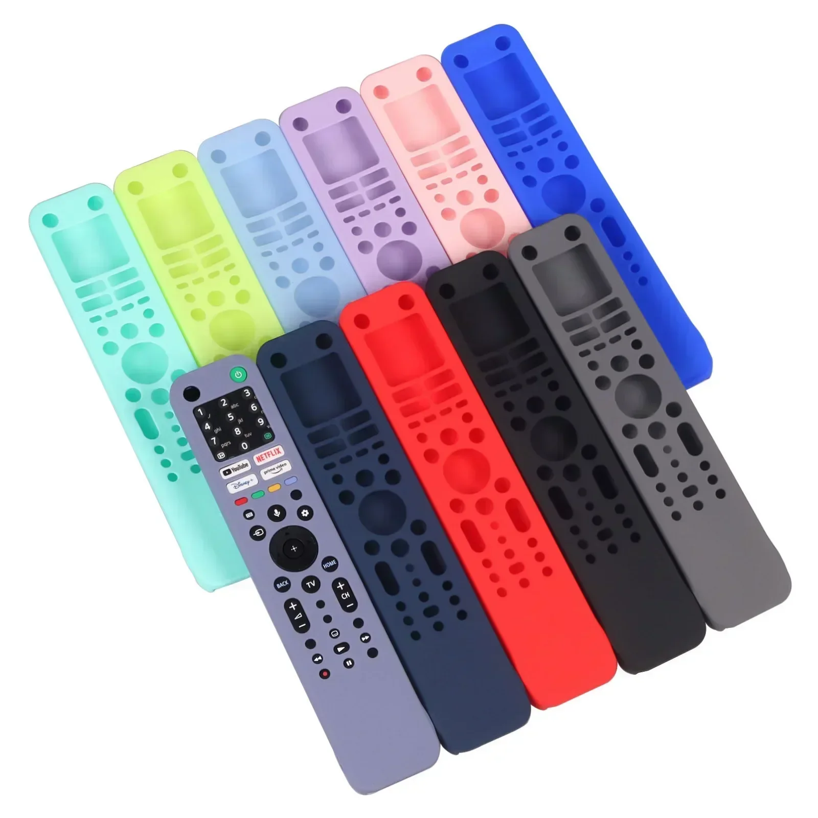 For Sony RMF-TX520E RMF-TX520P  RMF-TX520T RMF-TX520B Smart TV Remote Control Case Silicone Dustproof Protective Cover Sleeve