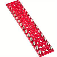 Thread Checker, 30 Nut and Bolt Thread Checker, Bolt Size and Thread Gauge 15 Standard  Metric Thread Pitch Gauge Wall-Mountable