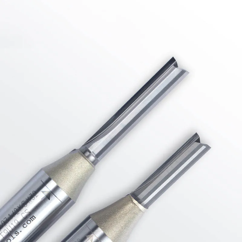 Arden 2 Flutes TCT Straight End Mill Woodworking CNC Tool Carbide Cutter 1/2 Shank Router Bit For Wood MDF Plywood Chipboard