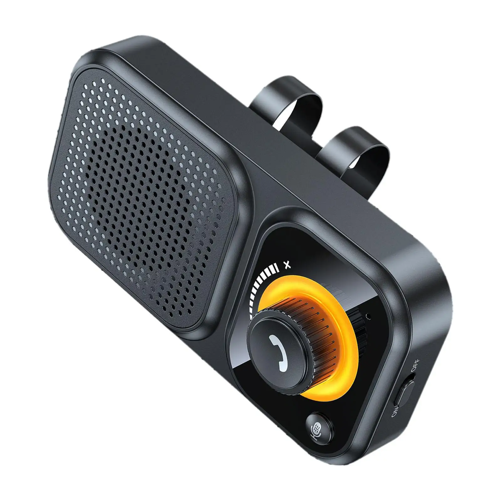 

Car Speakerphone Sun Visor Clip Car Accessories for Phone Universal Audio Receiver Adapter MP3 Speaker Handsfree Speaker