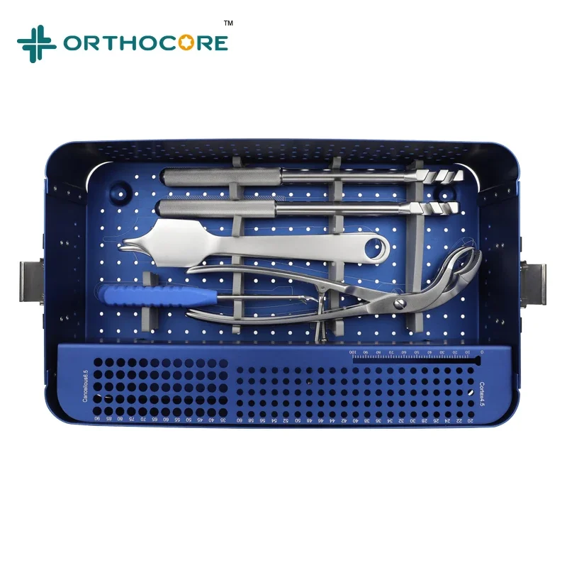 

Surgical Large Fragment Instruments Set ORTHOCARE Accepted 400x220x110mm Class I 5.5 KG CN;JIA Stainless Steel OEM