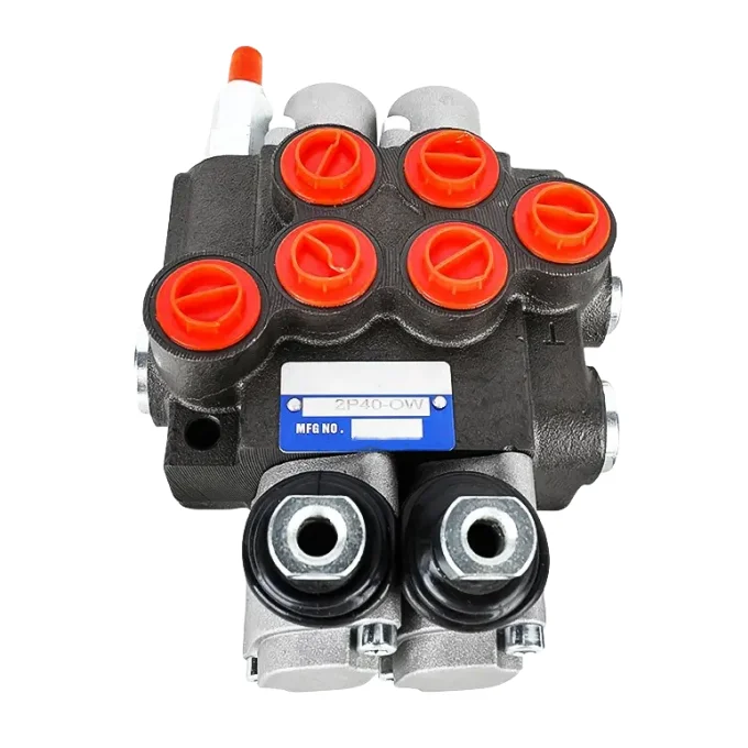 Direction Control Valves Agriculture Machine Distributor Hydraulic Valve 12v Solenoid Monoblock Valve Hydraulic