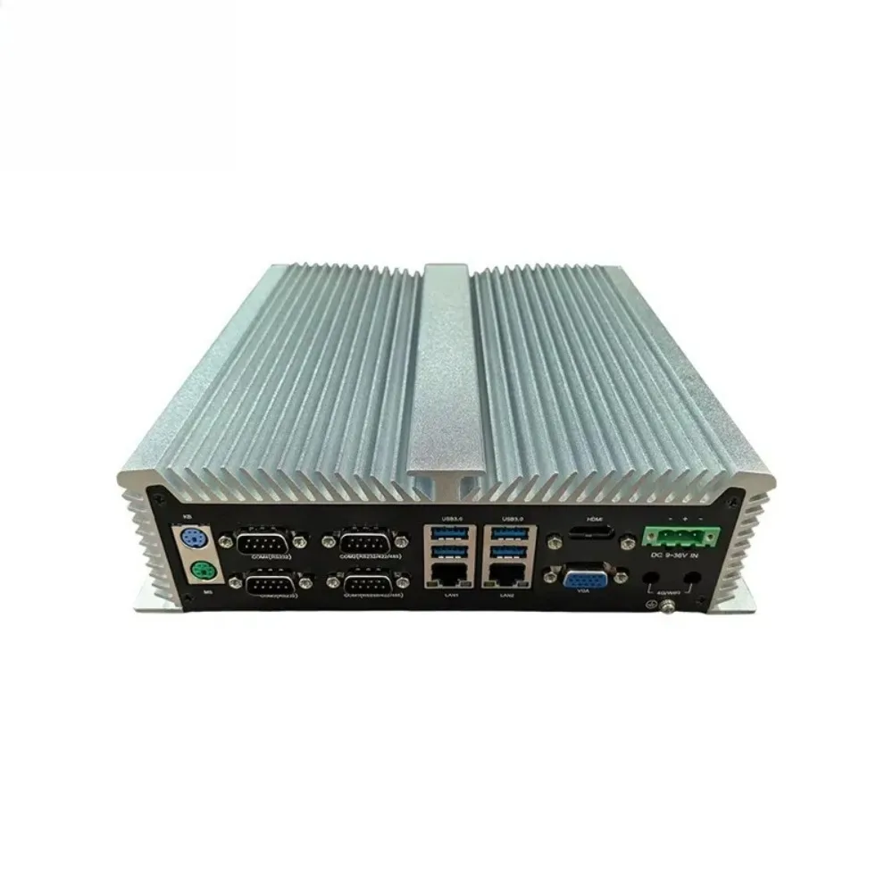 Industrial Computer 7th Generation Core I3/i5/i7 64GB DDR4 RAM Fanless Industrial Computer, Wall Mounted Windows/Linux