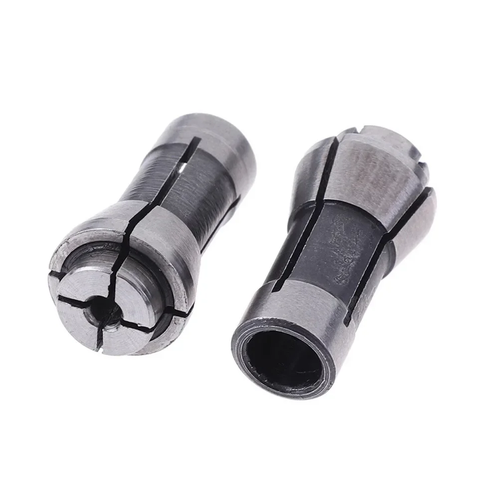 2pcs 3mm/6mm Grinding Machine Clamping Collet Engraving Chuck For Electric Router Milling Cutter Replacement Parts