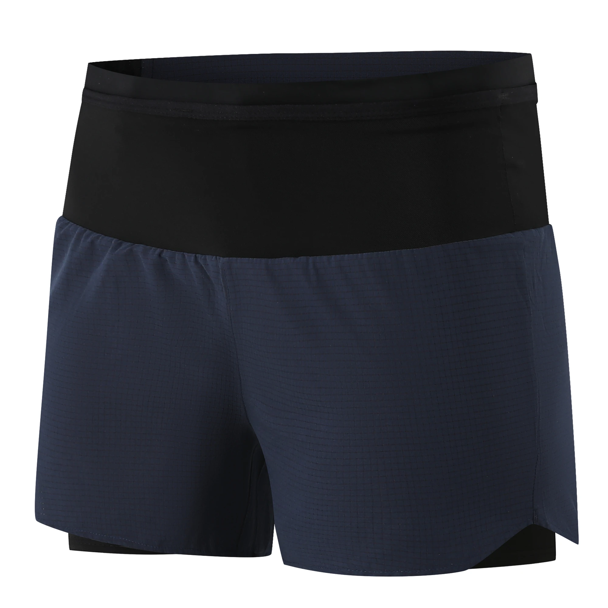 Herren 2-in-1 Marathon-Laufshorts mit Taschen für Outdoor-Sport, Training, Fitness und Wandern, Atmungsaktiv und Schnelltrocknend – Detail 7