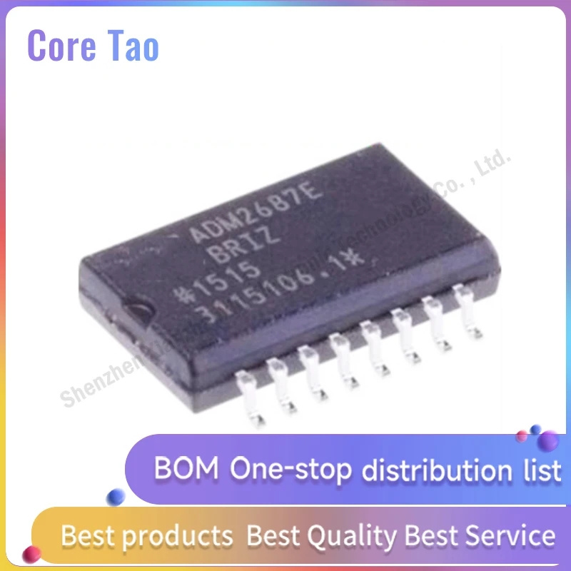 1PCS/LOT  ADM2687EBRIZ 2687EBRIZ ADM2687 SOP16 isolated transceiver chip