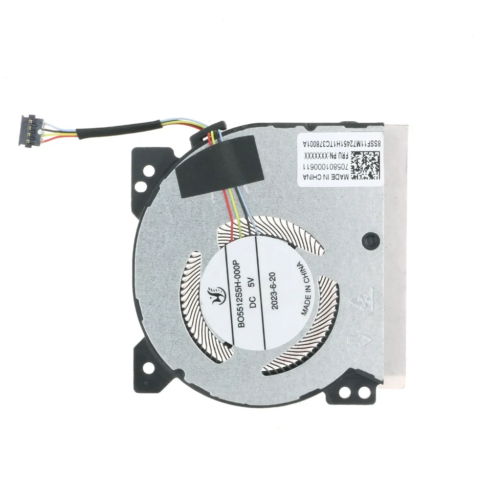 مروحة تبريد وحدة المعالجة المركزية البديلة لينوفو ليجيون جو 8APU1 5F10S14134 BO5512S5H-000P B5012ASHNF2300TR