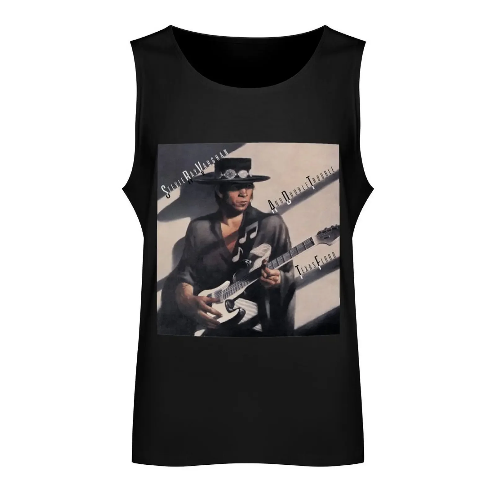 Texas Flood Stevie Ray Vaughan Tank Top sleeveless shirt man gym Top bodybuilding t shirt