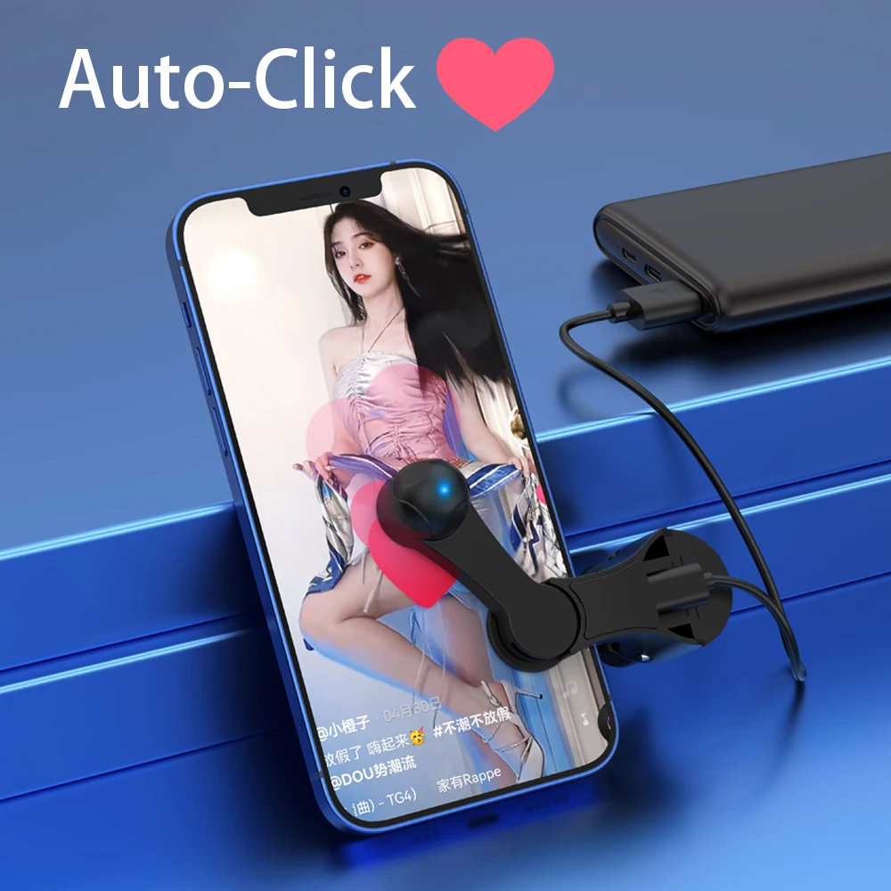 Screen Auto Clicker For TikTok Youtube Video Live Streaming App Smartphone Game Screen Touchbot Tapper Finger For Ipad Android 1