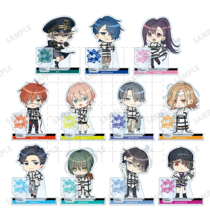 

Anime Kazui Yuno Mikoto Mahiru Amane Shidou Es Haruka Game MILGRAM Acrylic Stand Doll Mini Figure Model Cosplay Toy for Gift