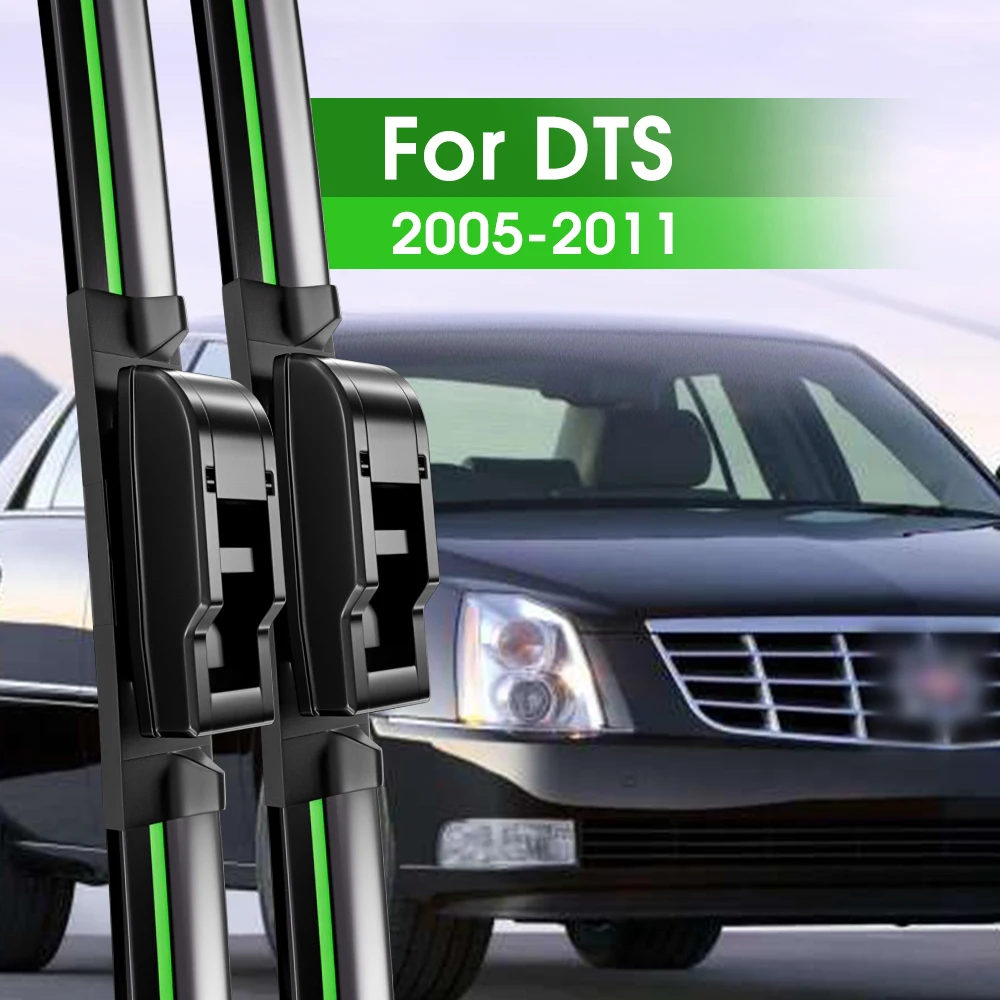 

2pcs Front Windshield Wiper Blades For Cadillac DTS 2005-2011 2006 2007 2008 2009 2010 Windscreen Window Accessories