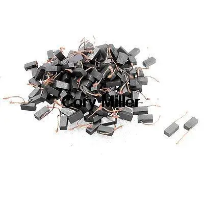 200pcs 5 x 7 x 14mm Power Tool Circular Saw Motor Carbon Brushes 1/5