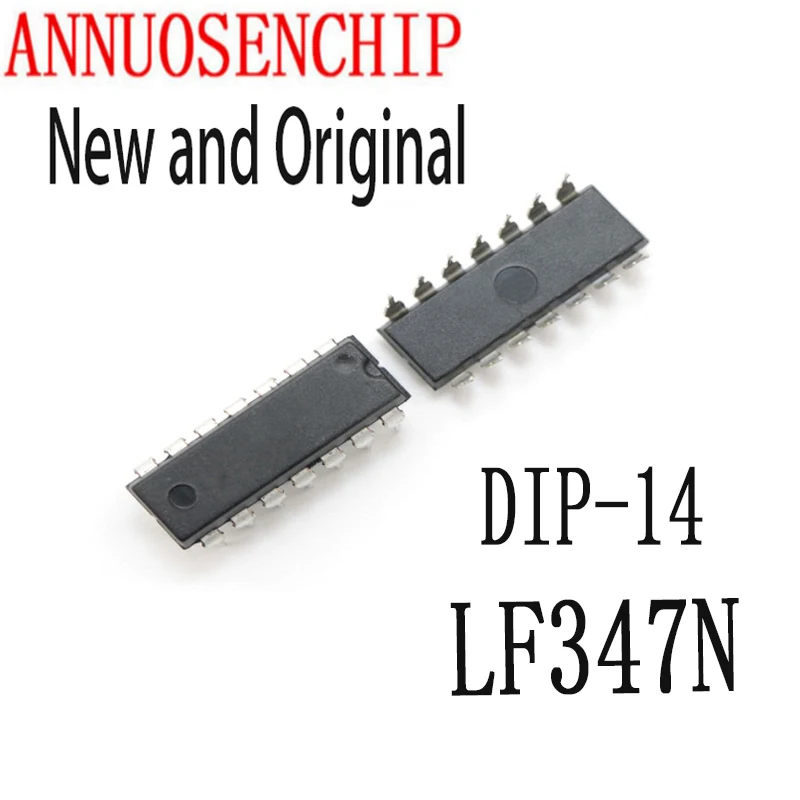 5PCS New And Original DIP-14 LF347 DIP14 347N LF347N