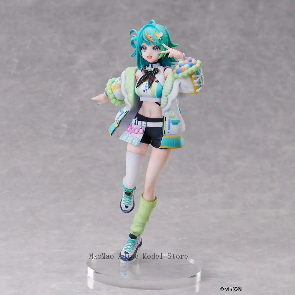 В наличии оригинальная фигурка elCOCO Aogiri Koukou Puwapuwa Popura Харусаме Ураме Otodama Tamako 1/7, модель из ПВХ, Коллекционная игрушка